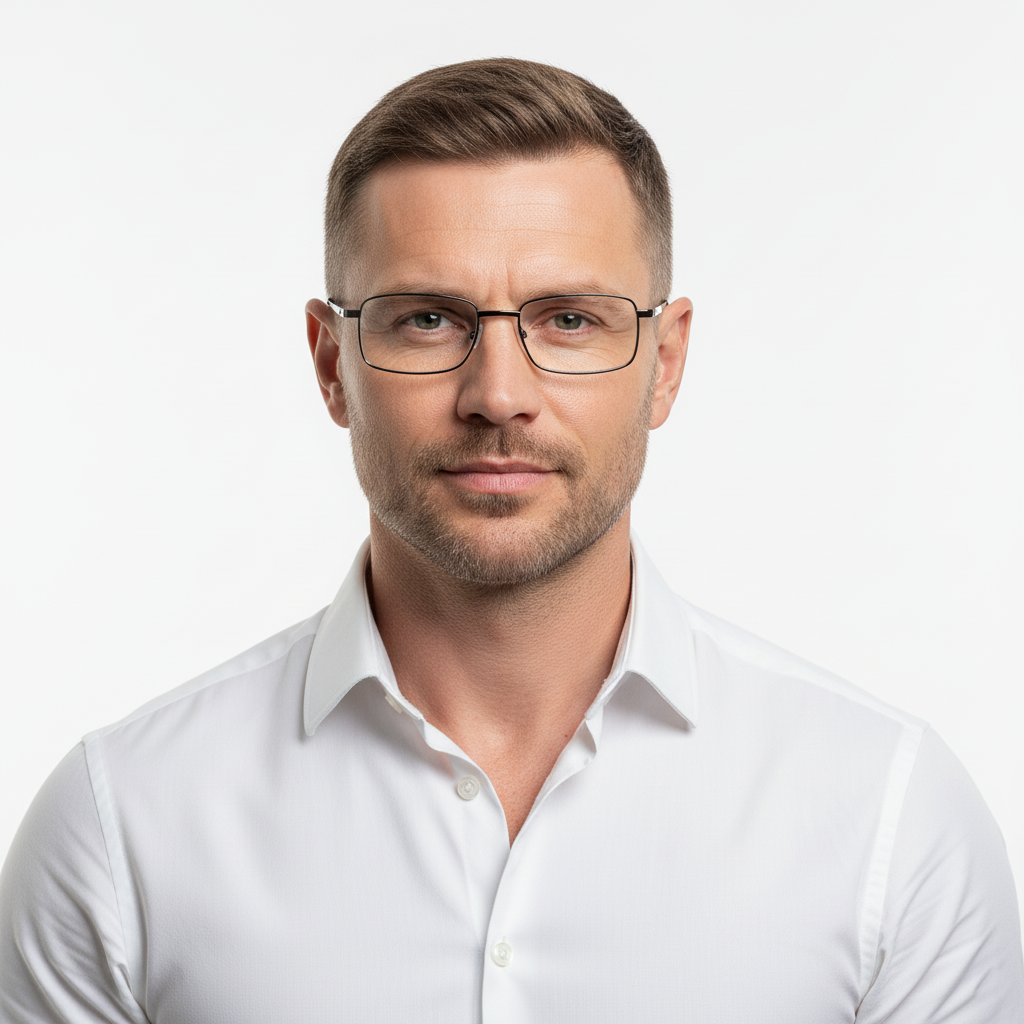 Очки на флексе со стеклянными линзами +2.0 Черный (9033)