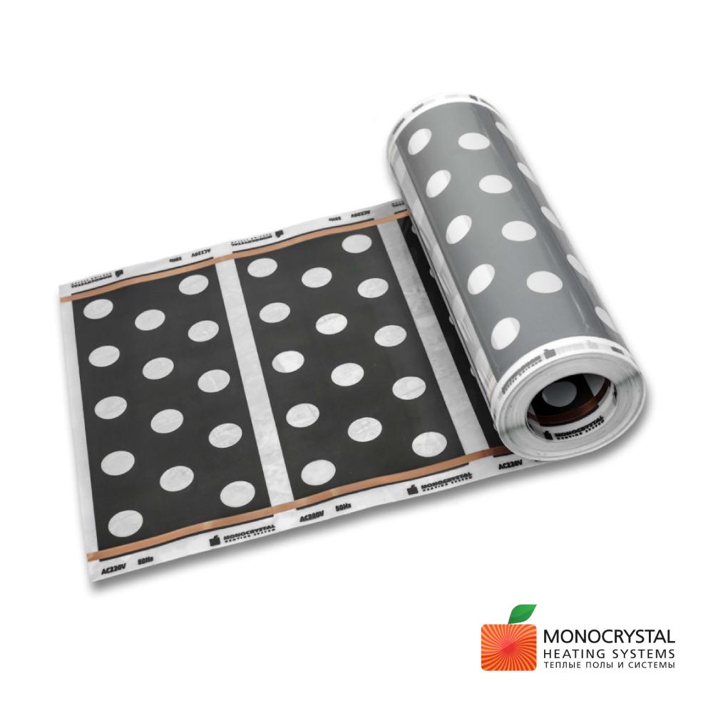 Инфракрасная пленка 120 Вт пог.м ширина 60 см Monocrystal под плитку 1x100 м.п рулон (ЭНП-6) - фото 8 Инфракрасная пленка 120 Вт пог.м ширина 60 см Monocrystal под плитку 1x100 м.п рулон (ЭНП-6) - фото 8