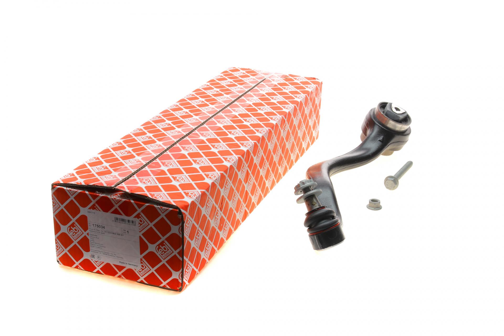 Рычаг подвески FEBI BILSTEIN передний/снизу/спереди L BMW X5 F15/F85/X6 F16/F86 3,0-4,4 06-19 (175034)