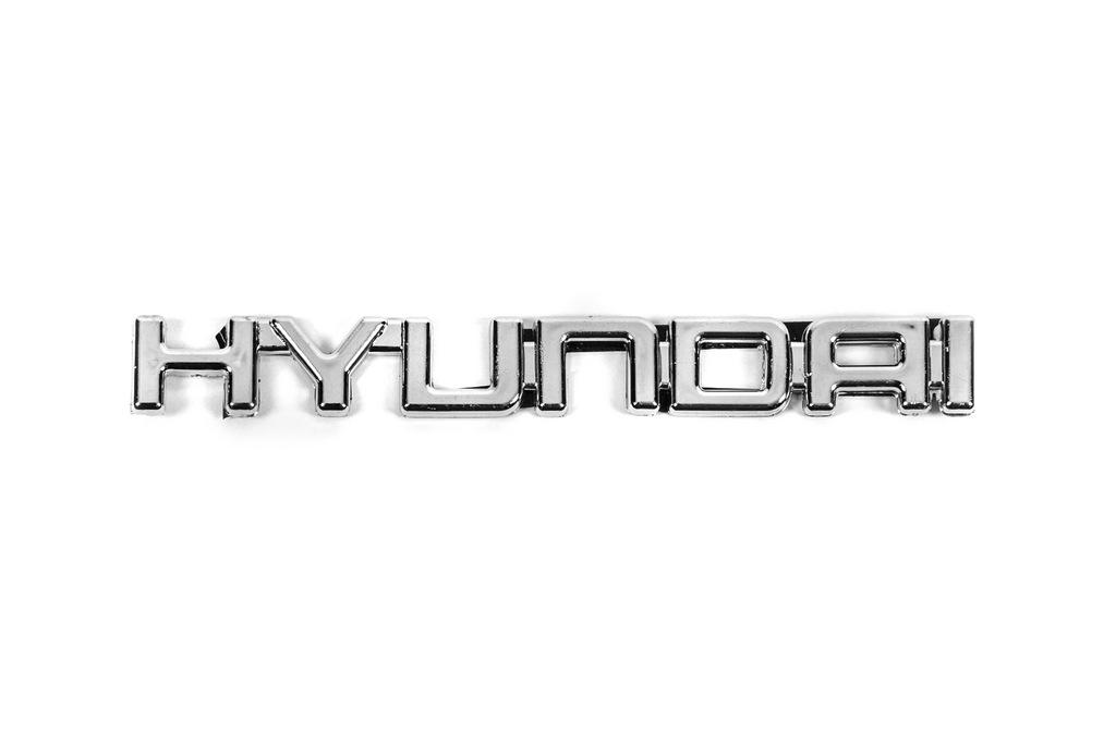 Надпись Hyundai Davs Auto для Hyundai abs-пластик Хром