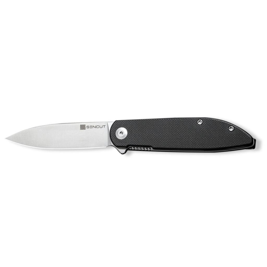 Нож складной охотничий Sencut Bocll Satin G10 Black (m323618)
