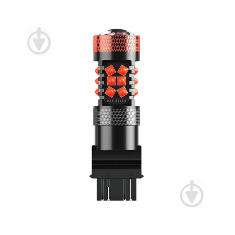 Автомобильная светодиодная лампа DXZ T25 Red поворот+стоп сигнал мощность 30W