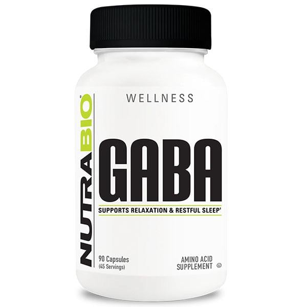 Аминокомплекс для спорта NutraBio GABA 500 мг 90 капс. (000027195)