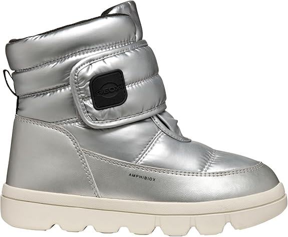 Ботинки зимние Geox Willaboom Amphibiox на липучке р. 36 Silver (27571927) - фото 3