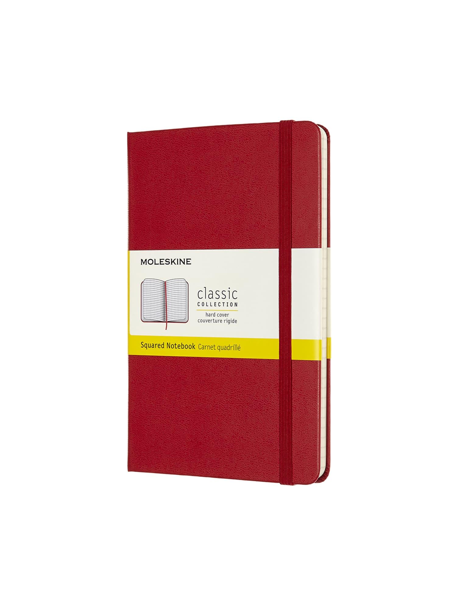 Записная книжка Moleskine Classic медиум клетка Красный (QP051F2)