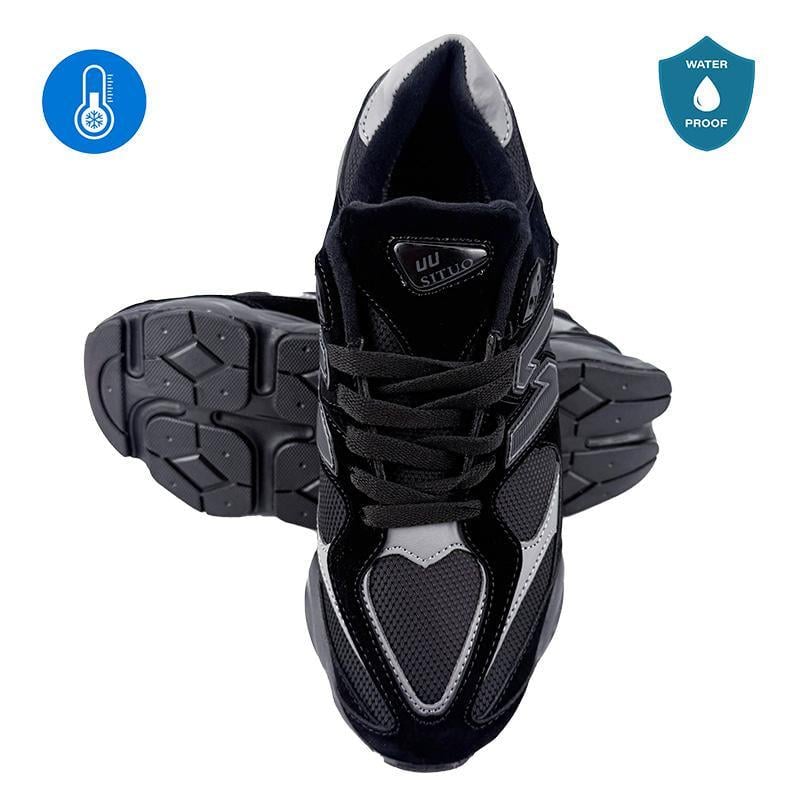 Кроссовки мужские баталы комбинированные 1010-1 p. 49 31 см Черный - фото 5 Кроссовки мужские баталы комбинированные 1010-1 p. 49 31 см Черный - фото 5