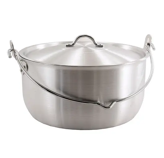 Котел алюминиевый туристический Interos с крышкой и дужкой 20 л (2680