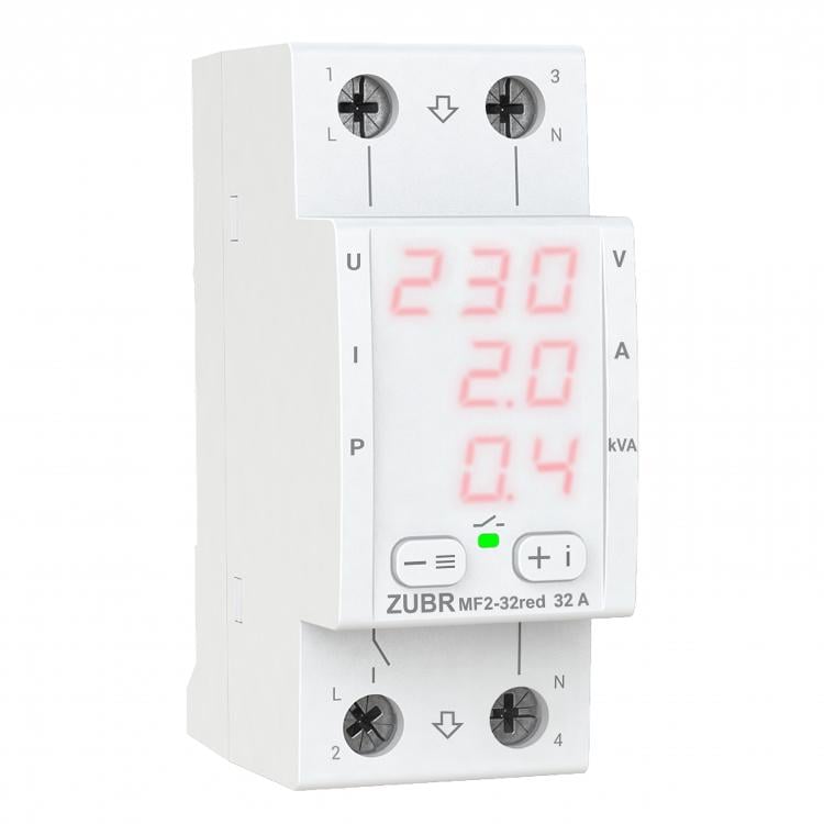 Реле ZUBR MF2-32 Червоний