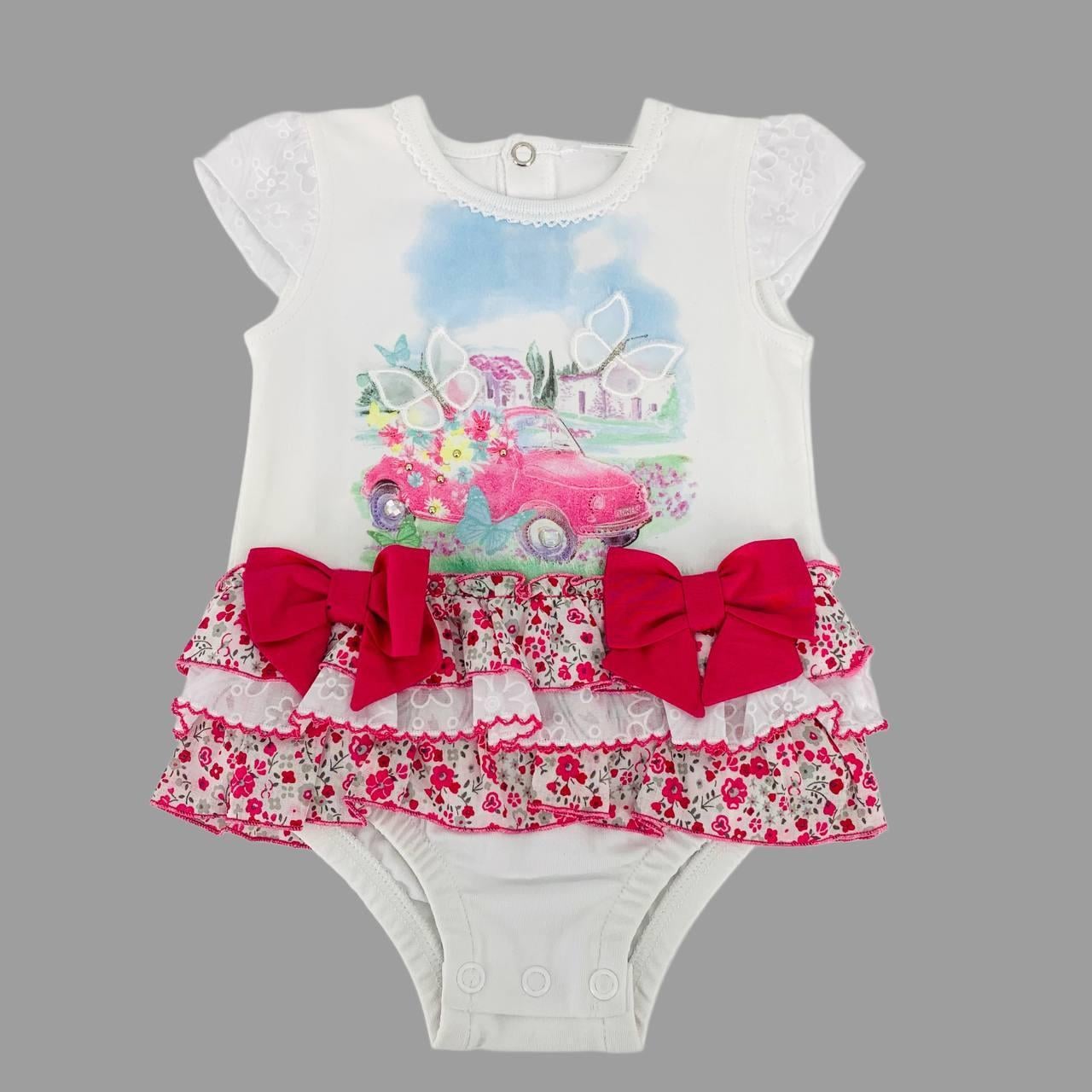 Боді Garden Baby 19339 80 см 12 міс. Біло-рожевий (32539317) Боді Garden Baby 19339 80 см 12 міс. Біло-рожевий (32539317)