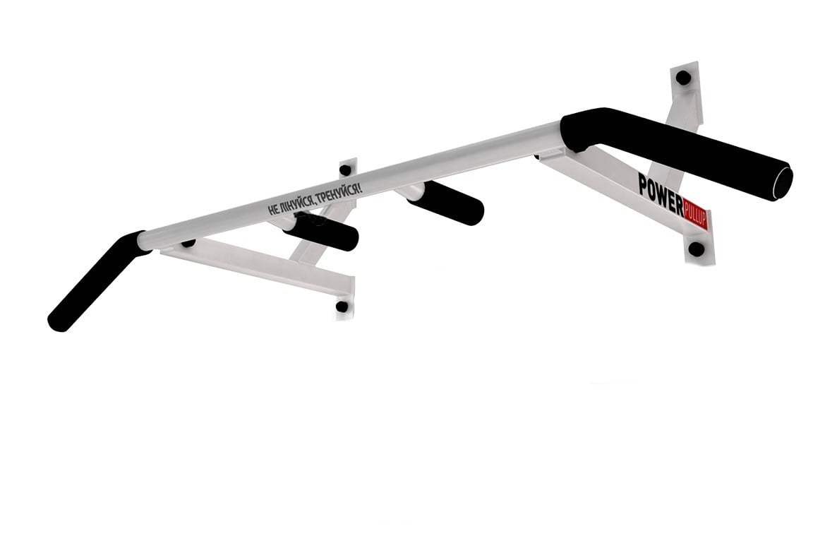 Турник настенный PowerPullUp Белый (1041-white)