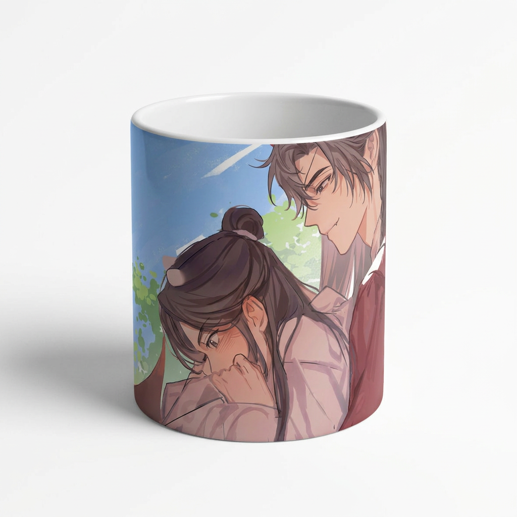 Чашка керамическая Благословение небожителей Белый (51200-1)