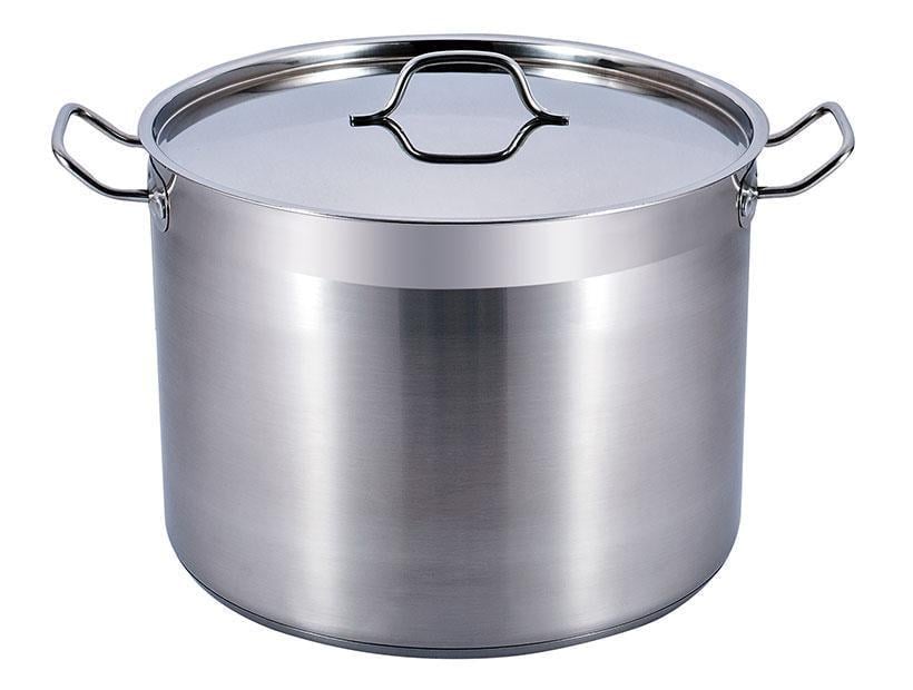 Кастрюля нержавеющая ZAUBERG цилиндрическая с крышкой 16,0 л (ZB-30)