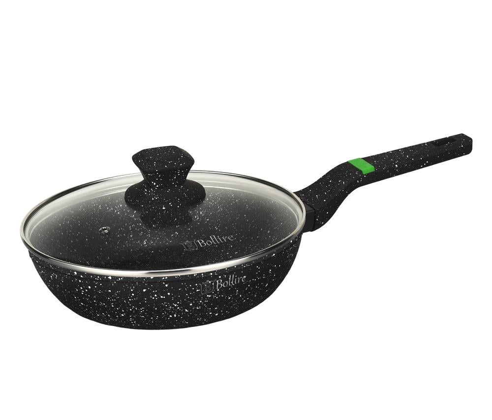 Сковорода глубокая Bollire Venezia с крышкой 28x7,5 см (BR-1010)