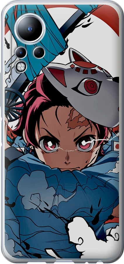Чехол на Infinix Note 12 Танджиро Камадо (5574u-2927-42517)