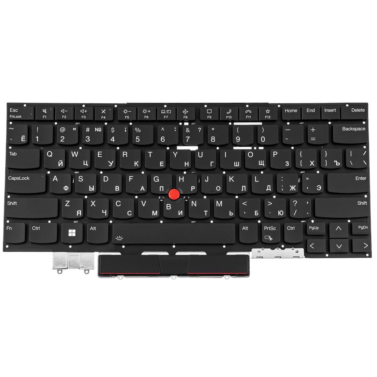 Клавиатура для ноутбука Lenovo ThinkPad X1 Carbon 9th Gen 9 2021 с подсветкой клавиш (5M11C53289)