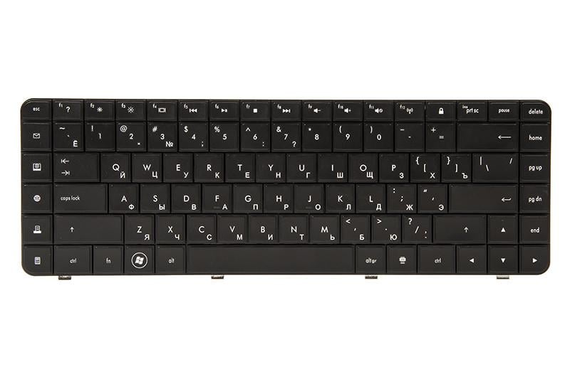 Клавиатура для ноутбука HP Presario CQ56 CQ62 G56 черный фрейм Черный (2666123273)