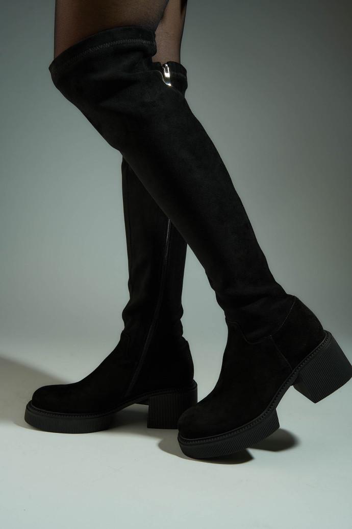 Сапоги женские Fabio Monelli р. 38 Черный (178124)