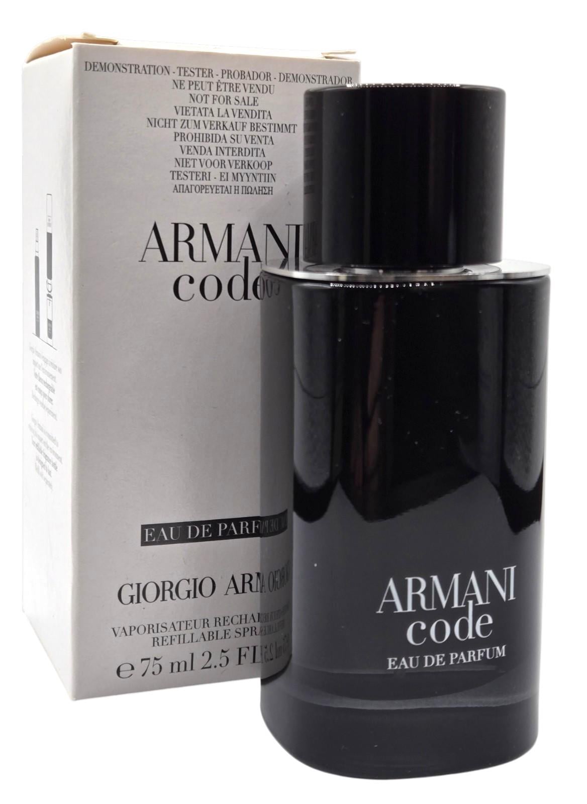 Парфюмированная вода для мужчин Giorgio Armani Code 75 мл в транспортной упаковке (383113)