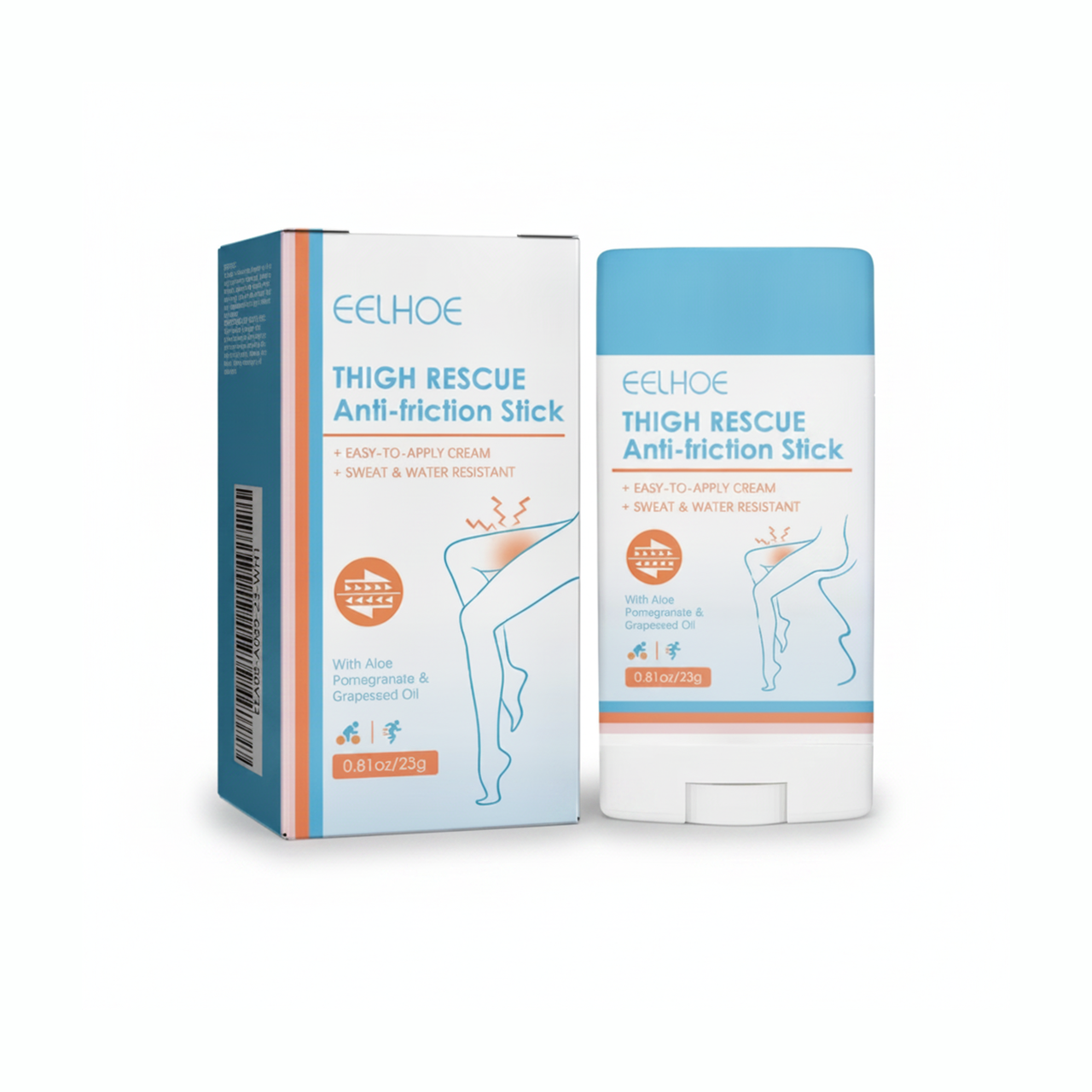 Сток против натирания кожи Eelhoe Thigh Rescue Anti-friction Stick 23 г (3085129781)