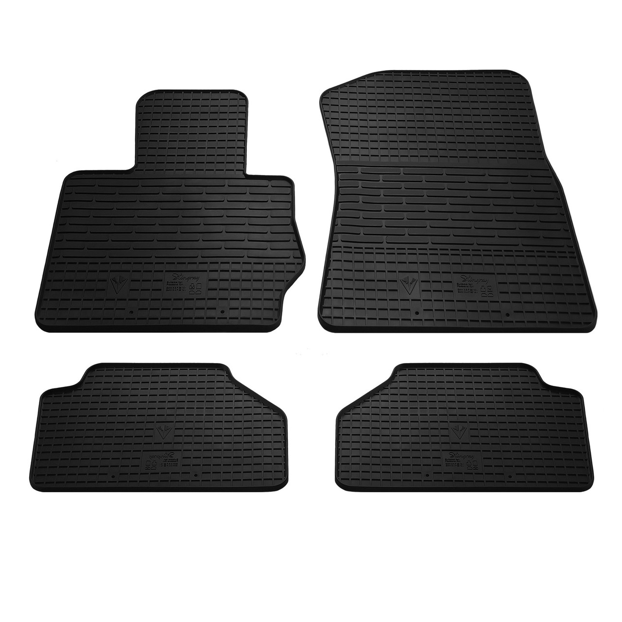 Автоковрики Stingray BMW X3 F25 2010- 4 шт. Черный (1386477187)