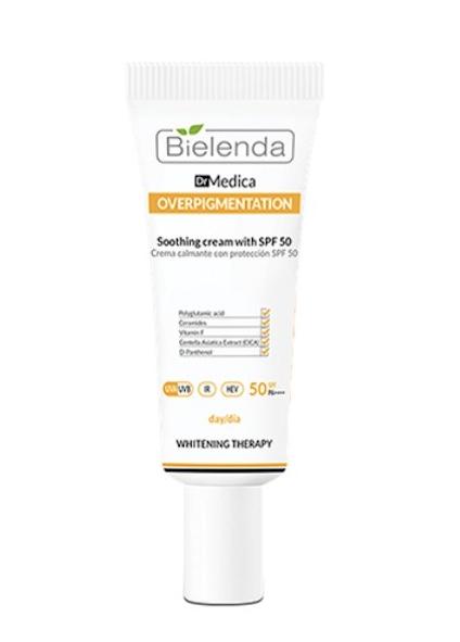 Крем денний DR MEDICA OVERPIGMENTATION SPF 50 заспокійливий (51040)