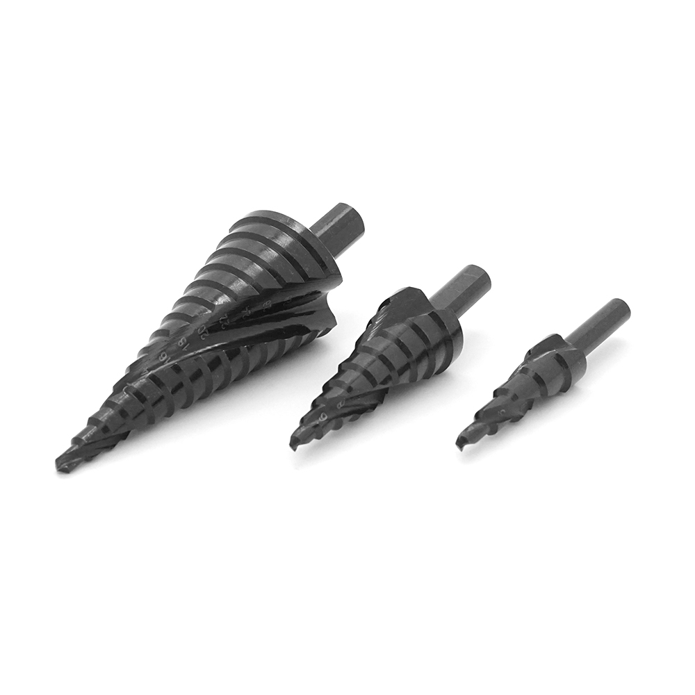 Набор сверл Yoso ступенчатых Premium HSS 4-12/4-20/4-32 мм Black (26252300)