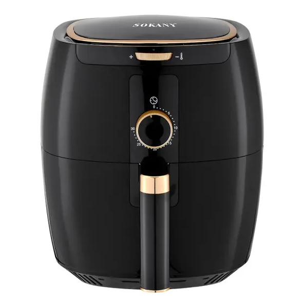 Аэрогриль-фритюрница Sokany SK-8027 с терморегулятором на 6,5 л Черный (SK8027)