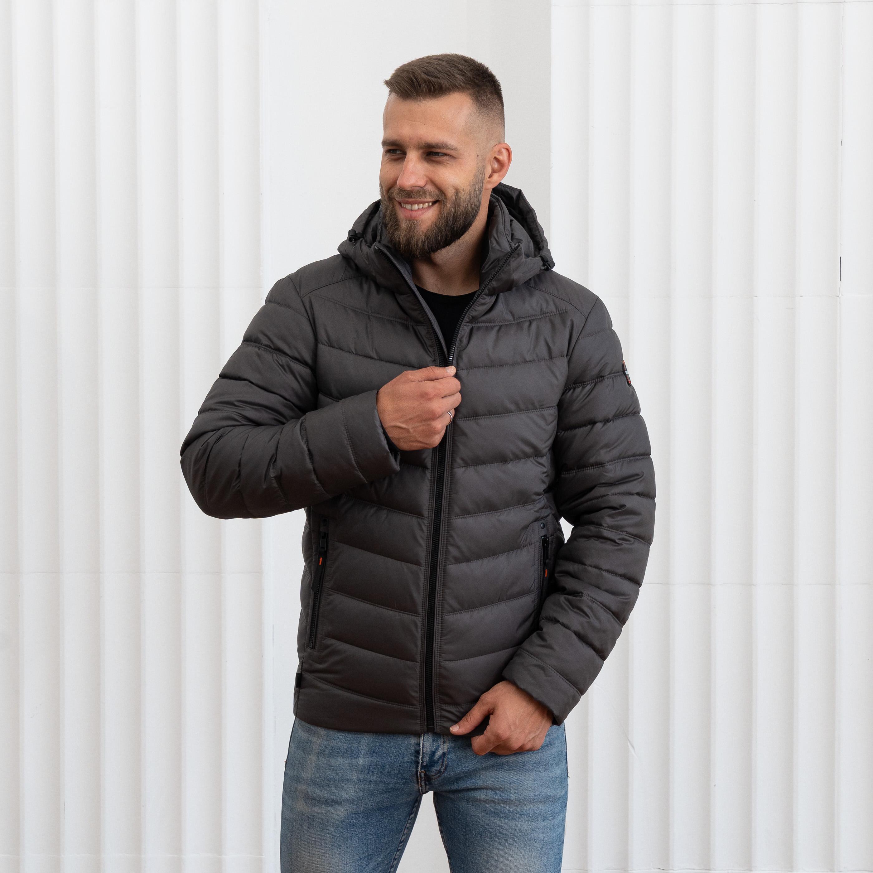 Куртка мужская зимняя Vavalon 932-V р. 54 Графит (29126506) - фото 2