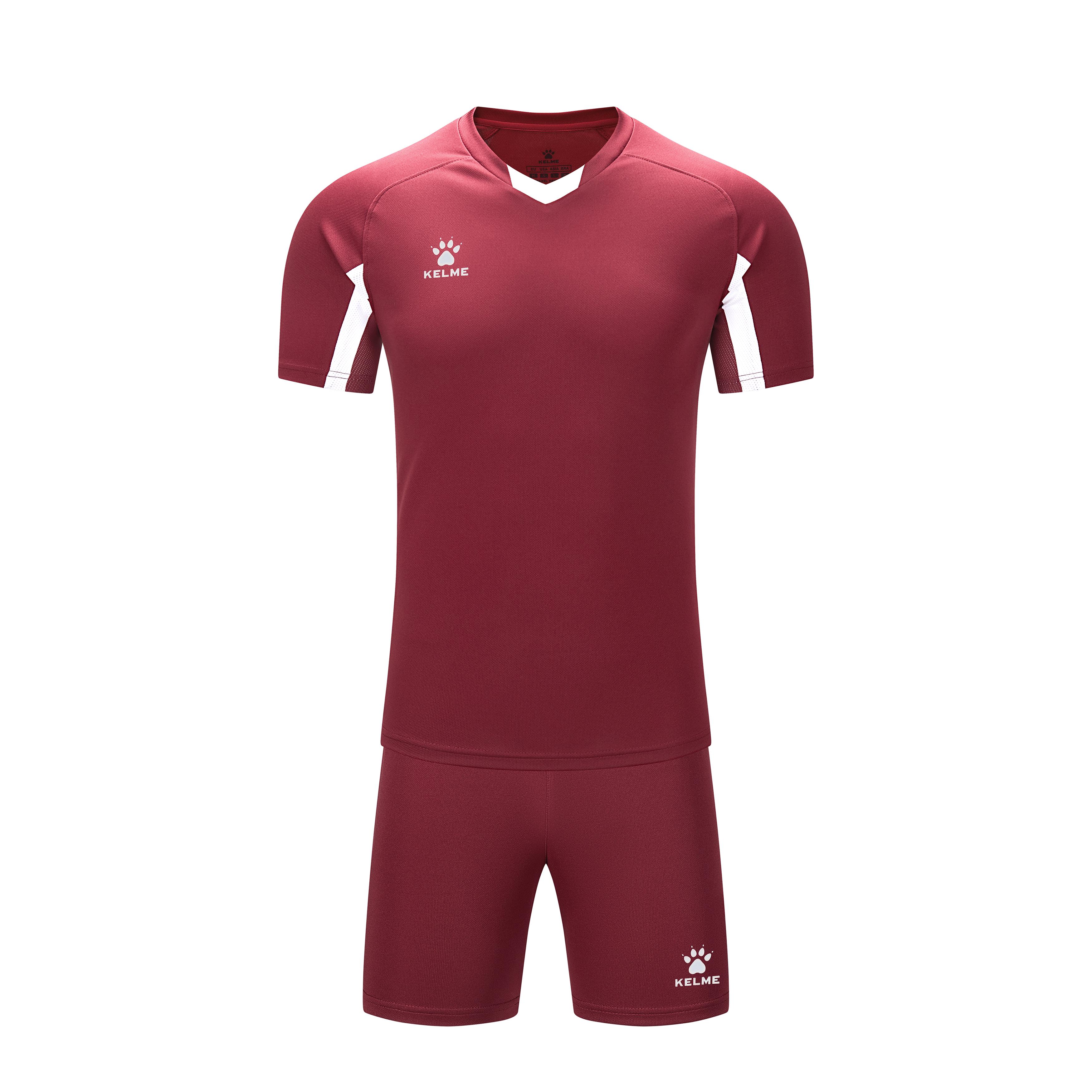 Комплект футбольной формы LEON детский р. 130 Бордовый (7351ZB3130.9691)