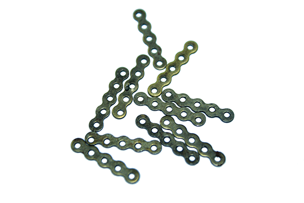 Переходники бижутерные 10 шт. 17 мм Антик