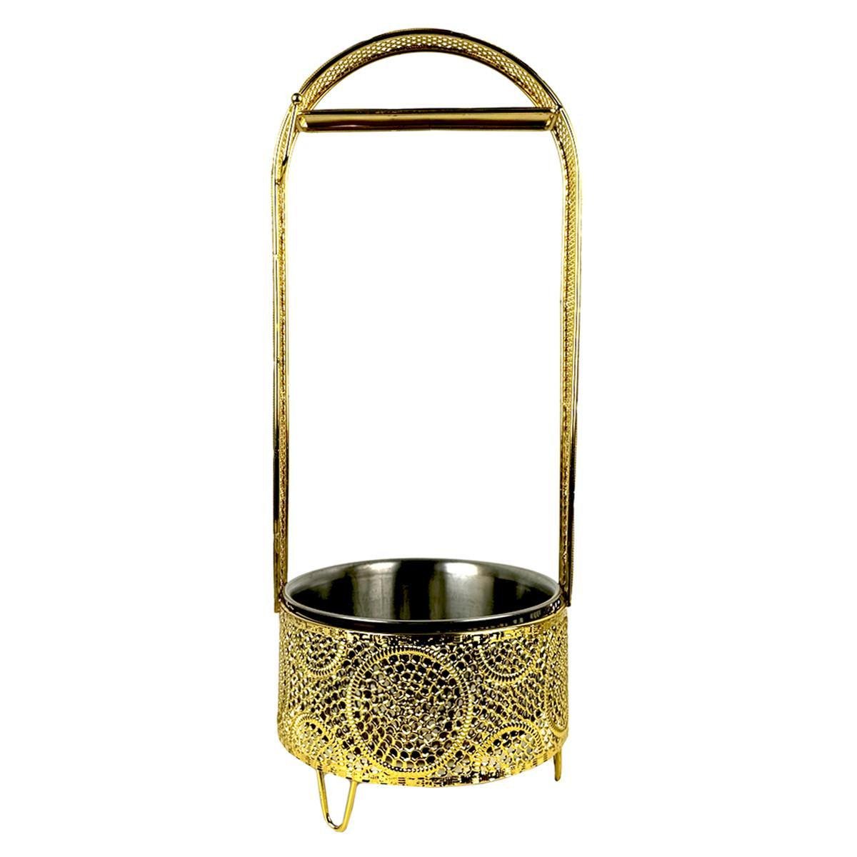 Корзина для угля Aztec Gold L