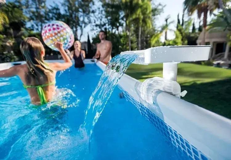 Фонтан-водоспад для басейну Intex 28090 з LED-підсвіткою/гідроелектричний (25331786) - фото 3 Фонтан-водоспад для басейну Intex 28090 з LED-підсвіткою/гідроелектричний (25331786) - фото 3