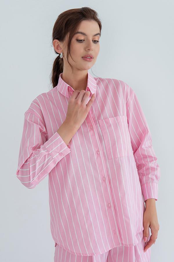 Рубашка Forli с длинным рукавом хлопковая M/L Rose (HL0058-11-60)