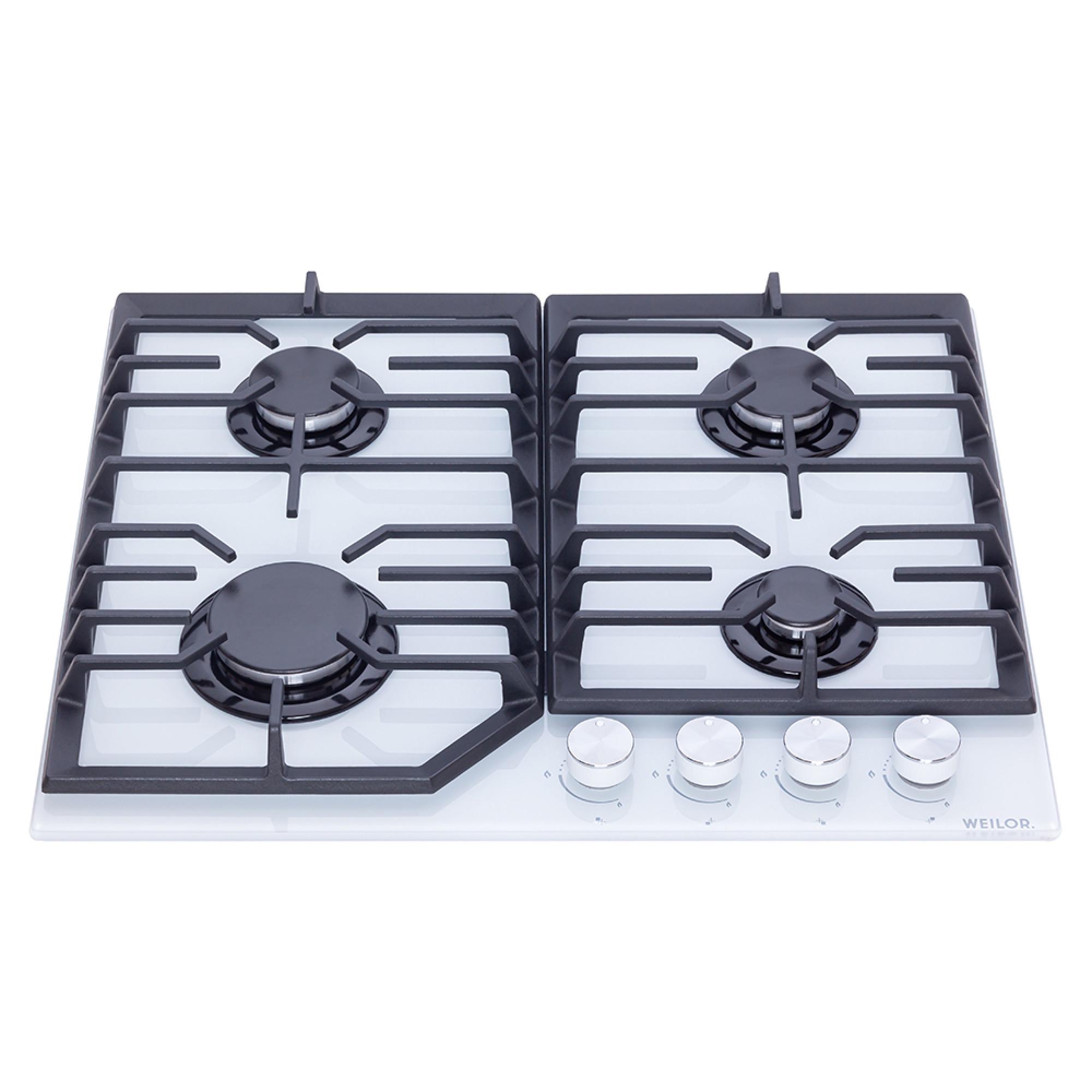 Варочная поверхность газовая WEILOR GG 624 WH - фото 2