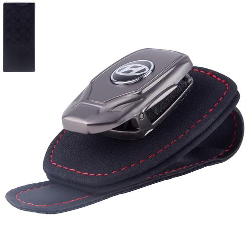 Держатель/зажим очков кожи HYUNDAI (00000064011) - фото 2 Держатель/зажим очков кожи HYUNDAI (00000064011) - фото 2