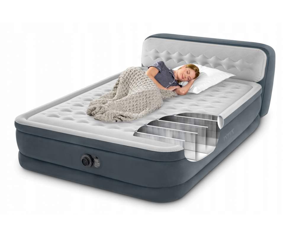 Кровать надувная двуспальная Intex 152 х 236 х 46 см со встроенным насосом (64448) - фото 5 Кровать надувная двуспальная Intex 152 х 236 х 46 см со встроенным насосом (64448) - фото 5