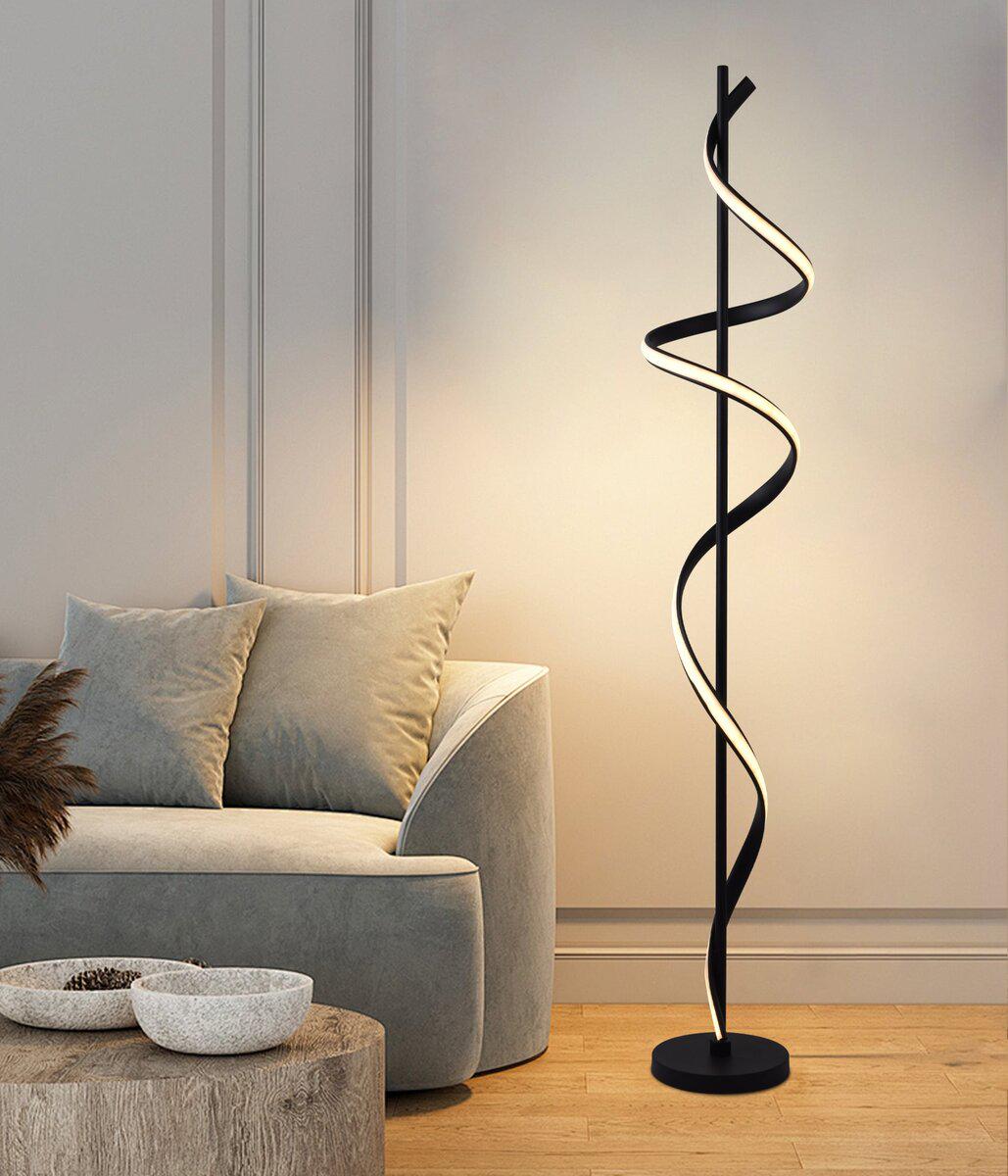 Торшер современный светодиодный LDD1001 BK 48W Черный (LDD1001 BK)