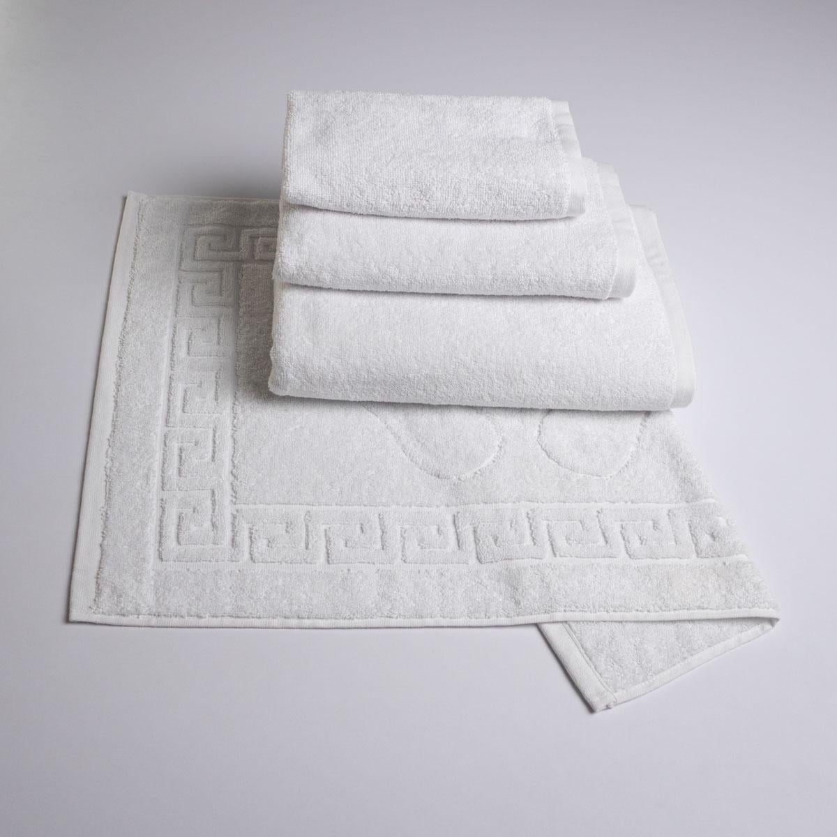 Набор гостиничных махровых полотенец GM Textile 50х70/40х70/50х90/70х140 см 4 шт. Белый (nm500n-k4-white)