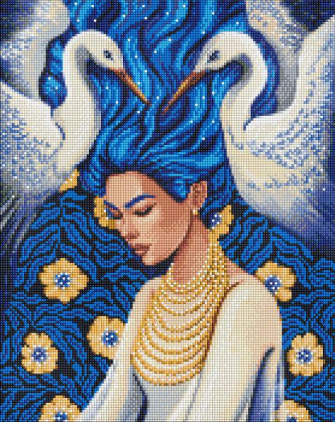 Алмазная мозаика Идейка Ожидание встречи с голограммными стразами 40x50 см (Id-AMO7709)