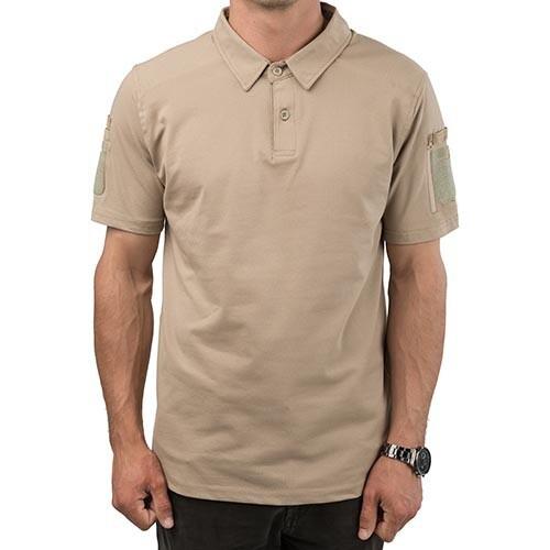 Футболка чоловіча прямого крою з коротким рукавом та коміром-поло 3XL Бежевий - фото 4 Футболка чоловіча прямого крою з коротким рукавом та коміром-поло 3XL Бежевий - фото 4