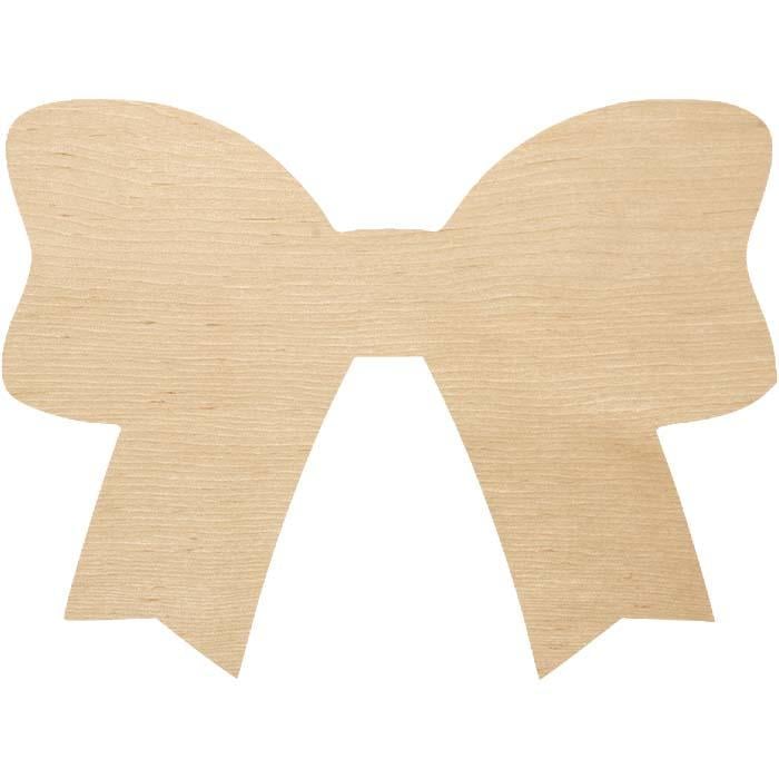 Заготовка из фанеры Бант №1 2x1,5 см (390110033)