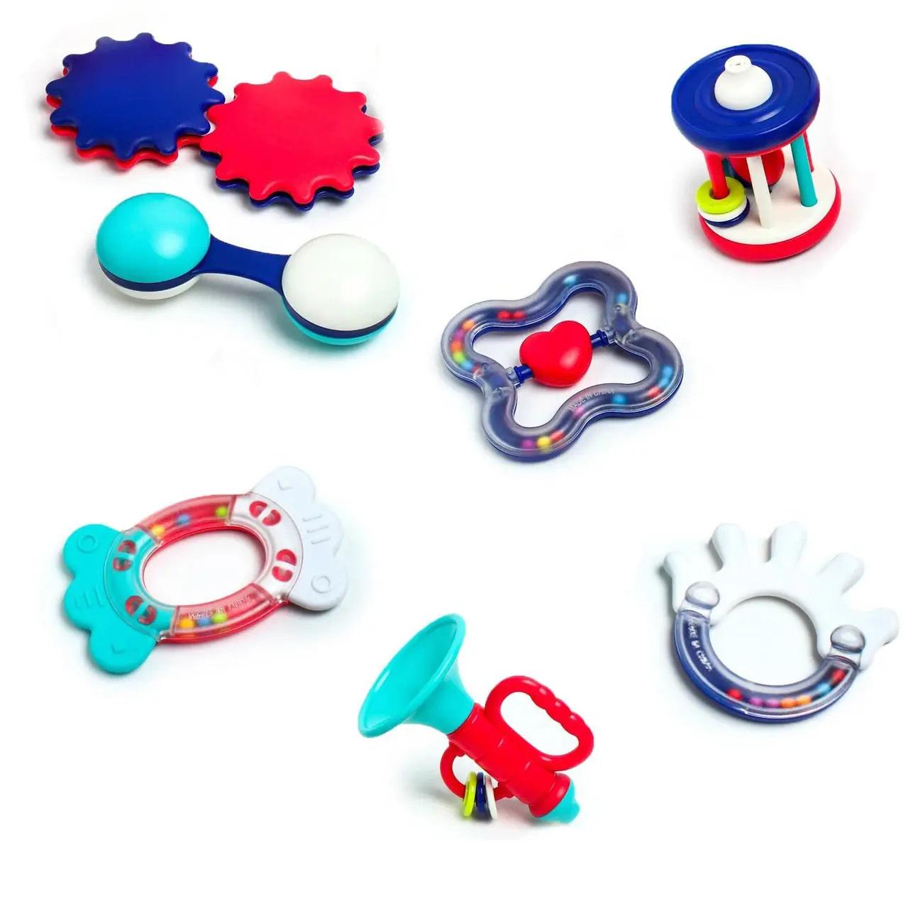 Набор погремушек Baby Toys 7 пр.Multicolor (81874)