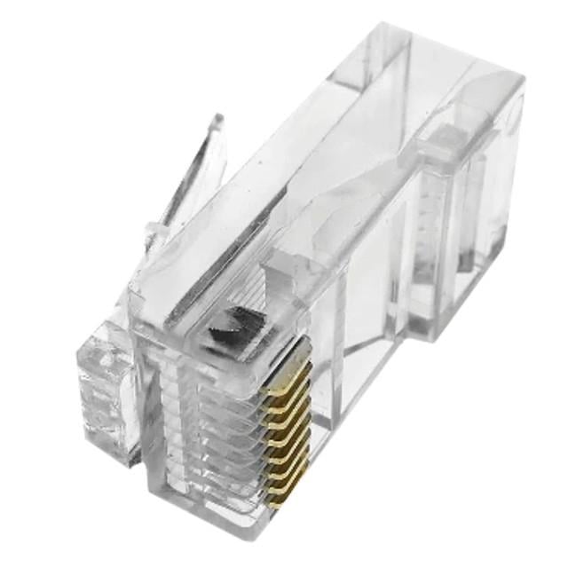 Конектор Merlion RJ-45 8P8C UTP Cat-5 Q100 100 шт./уп. (2983440164) Конектор Merlion RJ-45 8P8C UTP Cat-5 Q100 100 шт./уп. (2983440164)