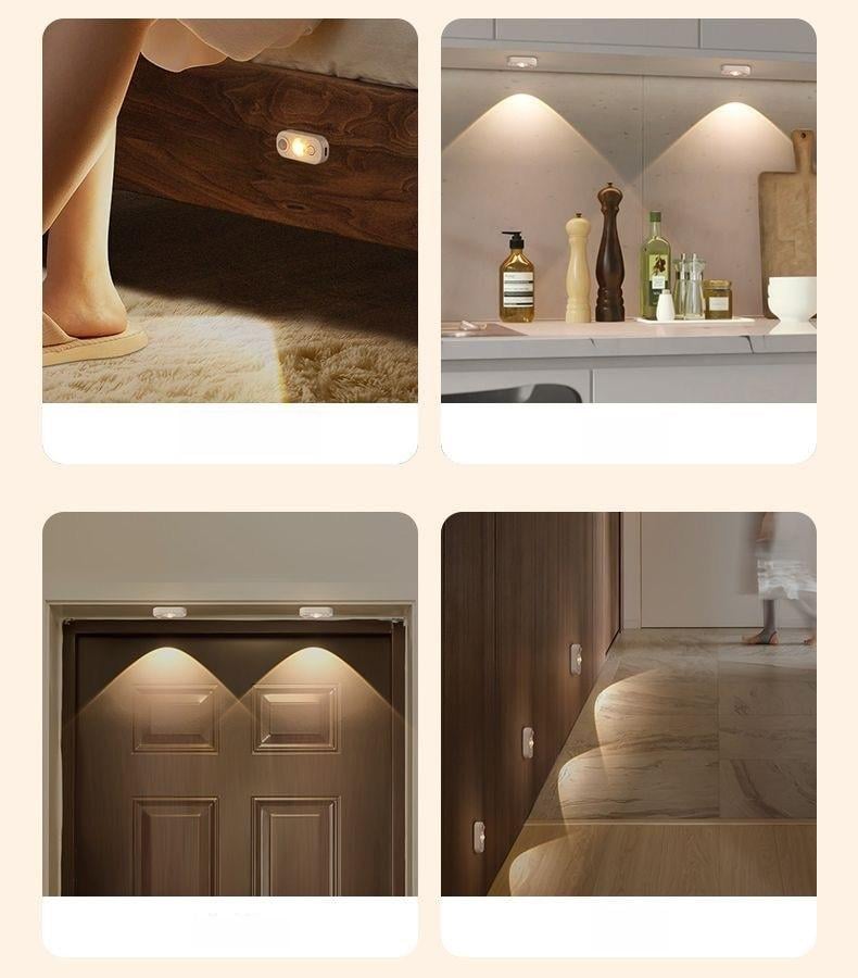 Нічник із датчиком руху NVC Lighting 3000К на акумуляторі (23778532) - фото 3