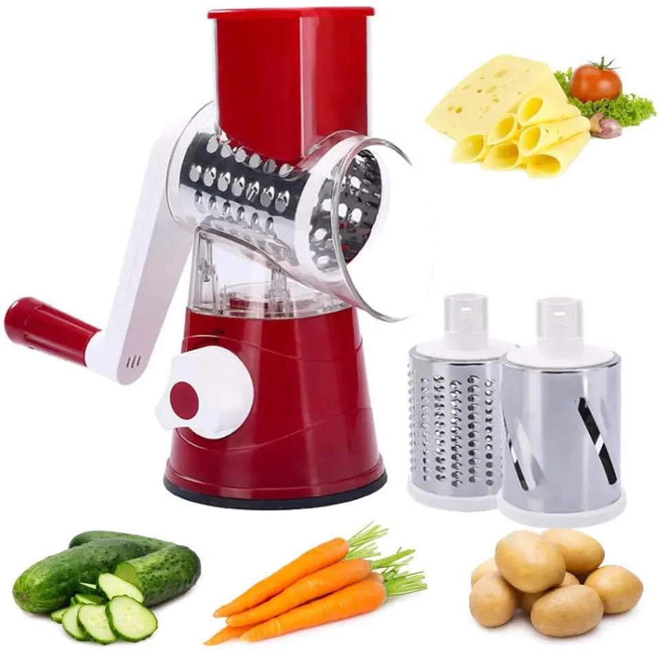 Овощерезка роликовая с ручкой Tabletop Drum Grater Kitchen Master (3811149) - фото 5