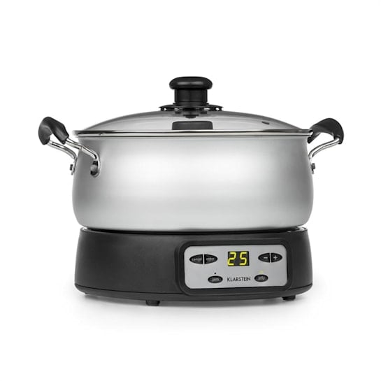 Джемоварка Klarstein Jam Session Черно-серебристый