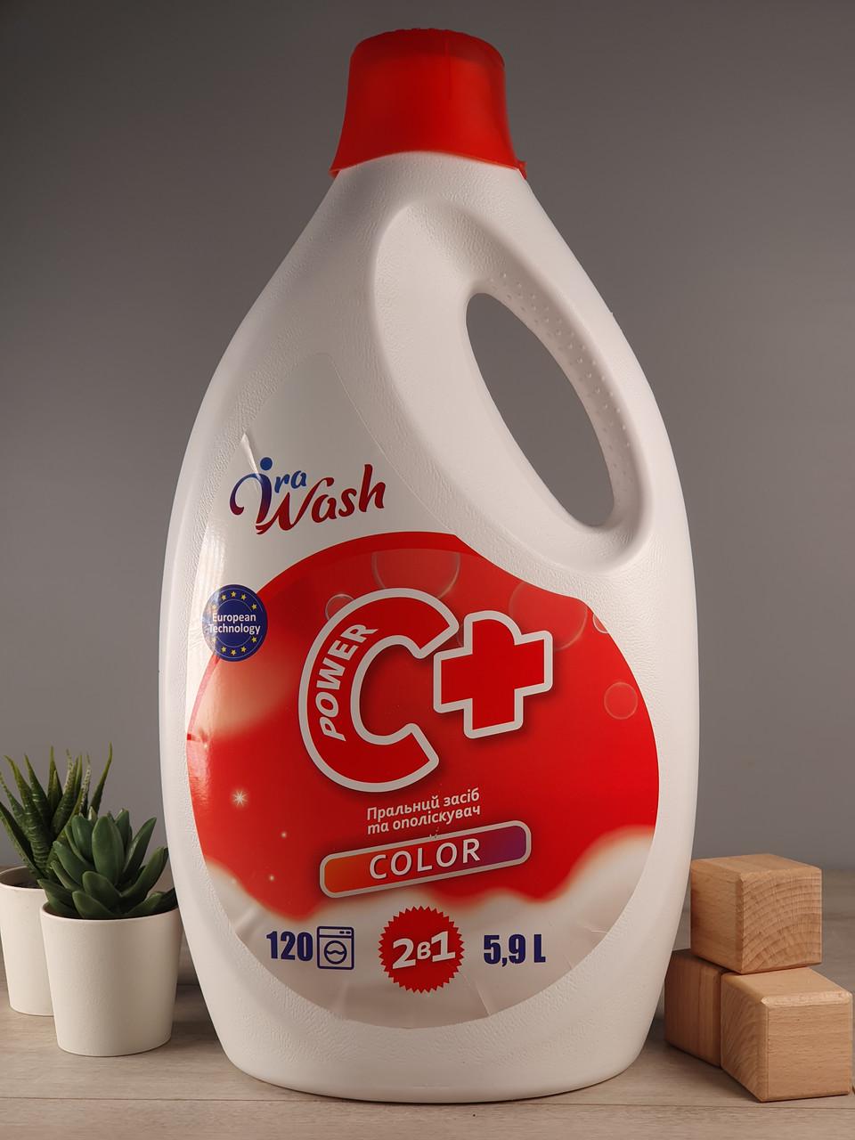 Гель для прання Ira Wash Color C + 5,9 л 120 прань (1900227615)