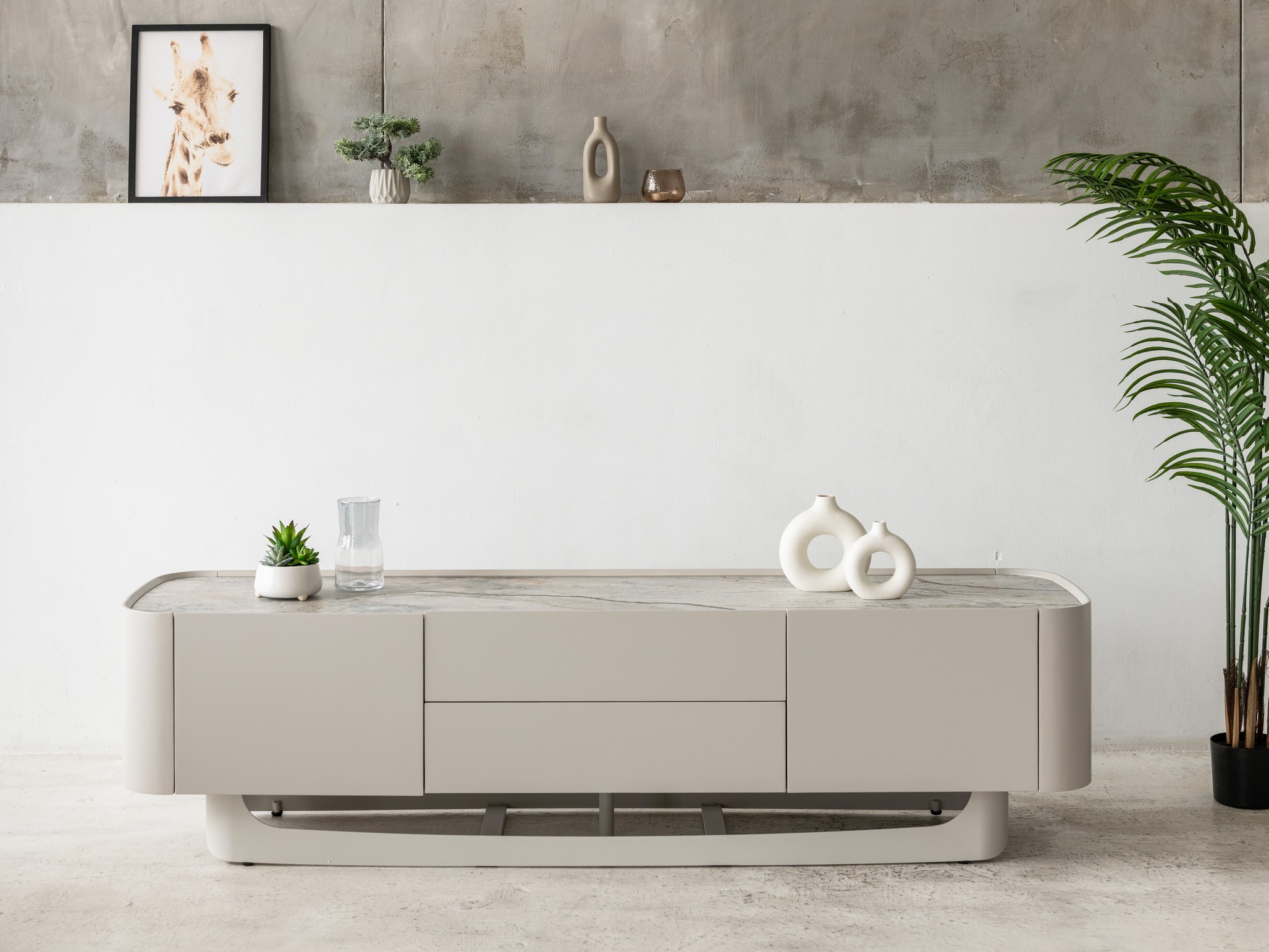 Тумба-ТВ Арно 1800х440х480 мм Сильвер ривер/Айвори (30941501) - фото 8 Тумба-ТВ Арно 1800х440х480 мм Сильвер ривер/Айвори (30941501) - фото 8