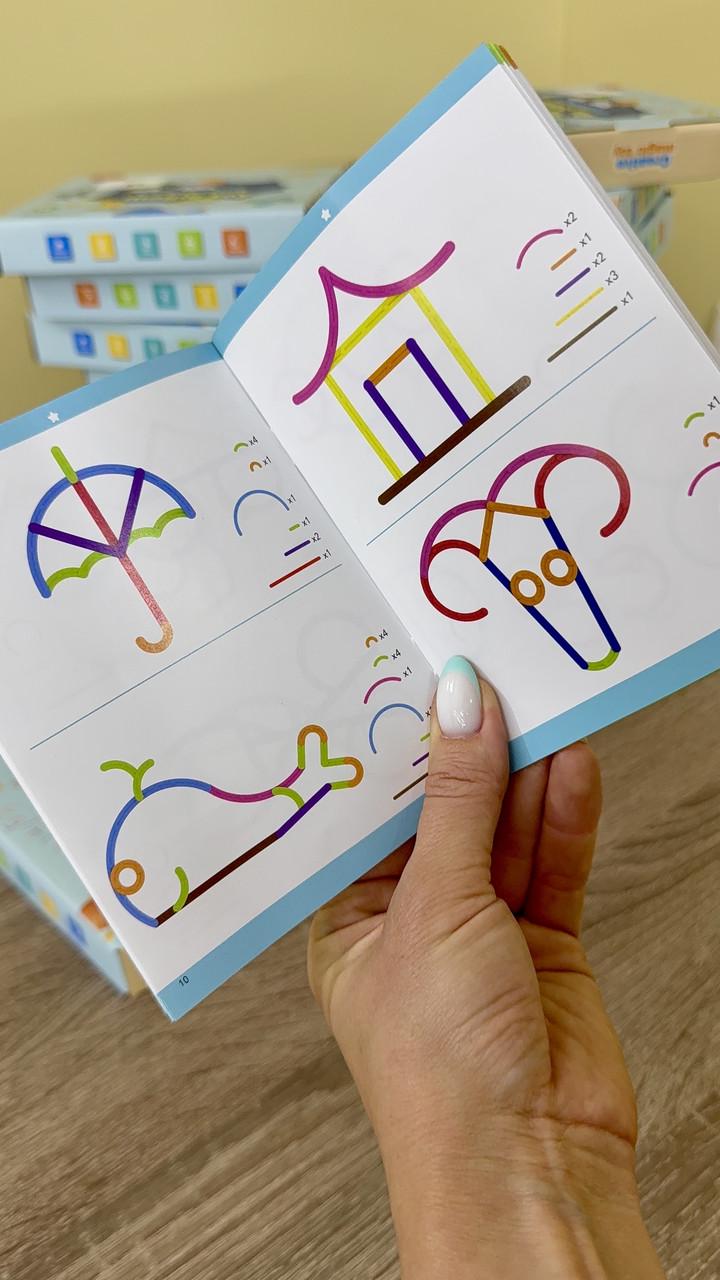 Конструктор Магический креатив гибкий из 81 палочки (57) - фото 3 Конструктор Магический креатив гибкий из 81 палочки (57) - фото 3