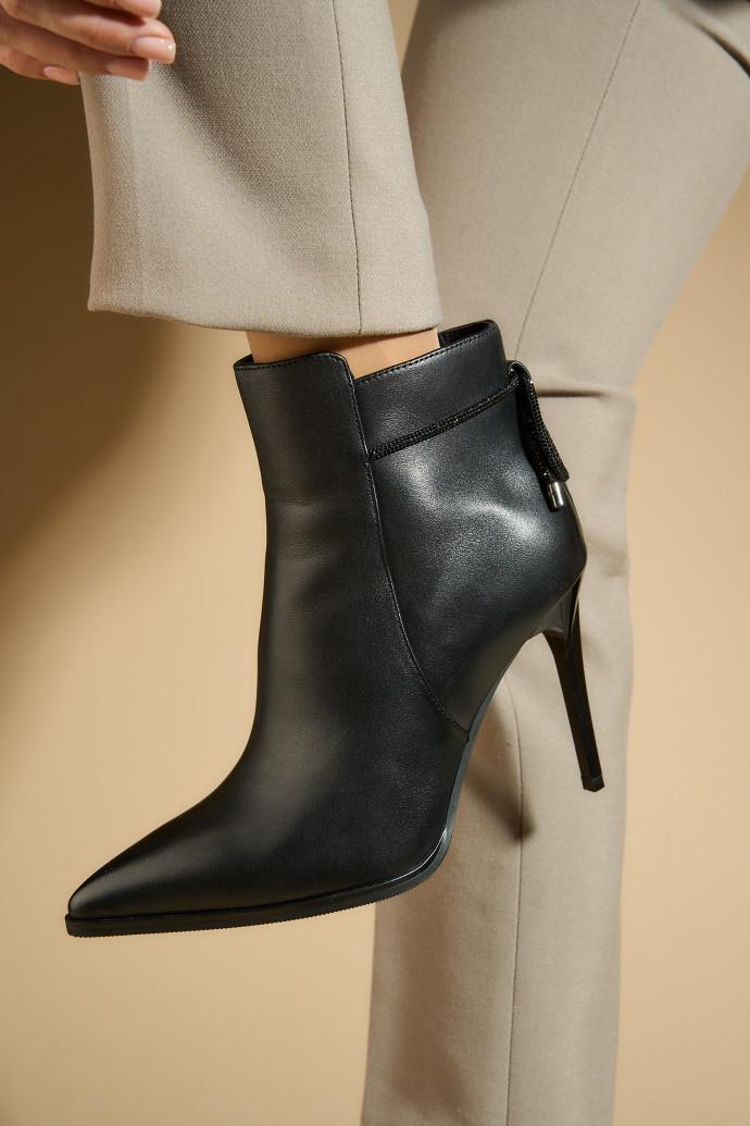 Ботильйони жіночі Fabio Monelli р. 38 Чорний (180266) - фото 5 Ботильйони жіночі Fabio Monelli р. 38 Чорний (180266) - фото 5